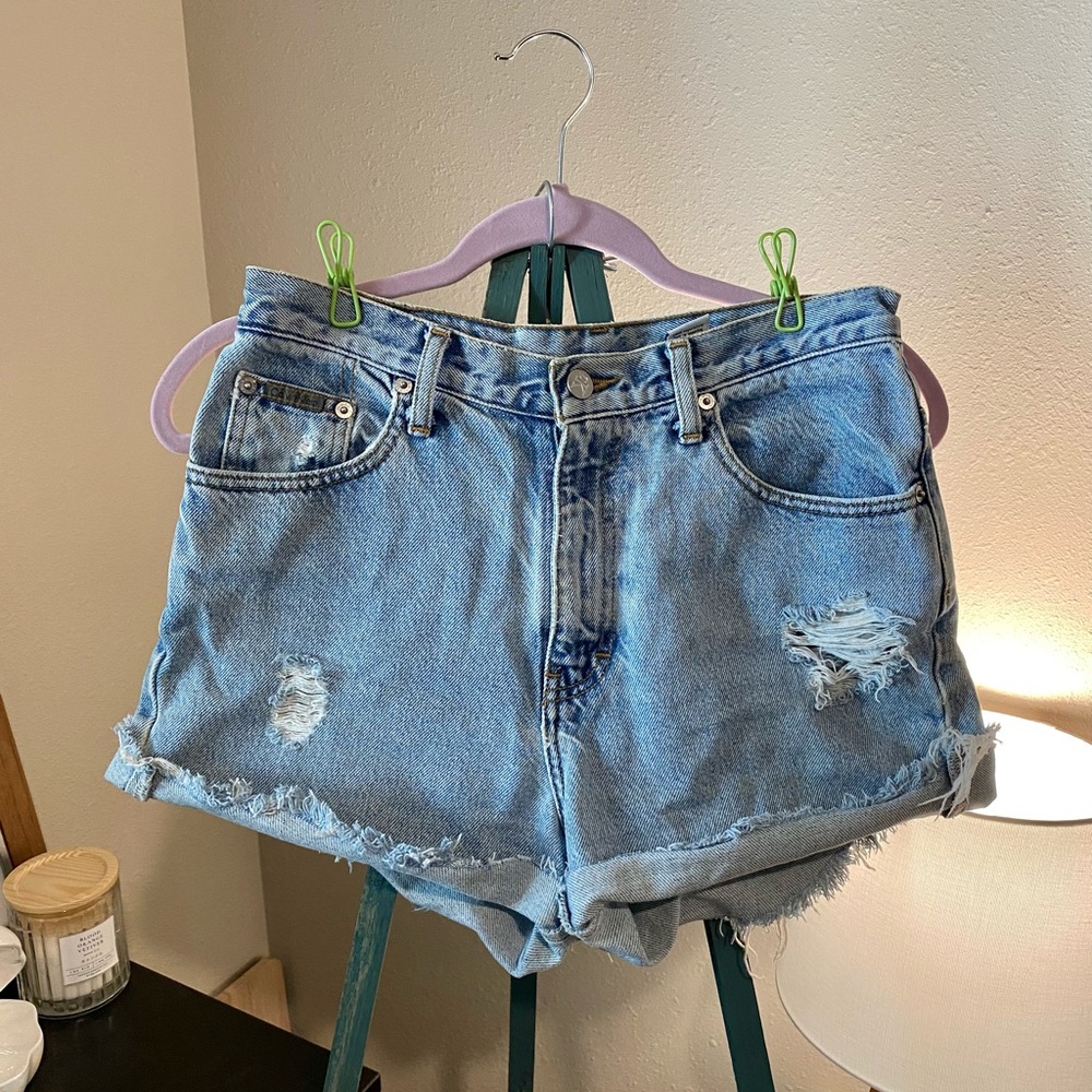 Vintage Calvin Klein Handmade Cutoff Shorts